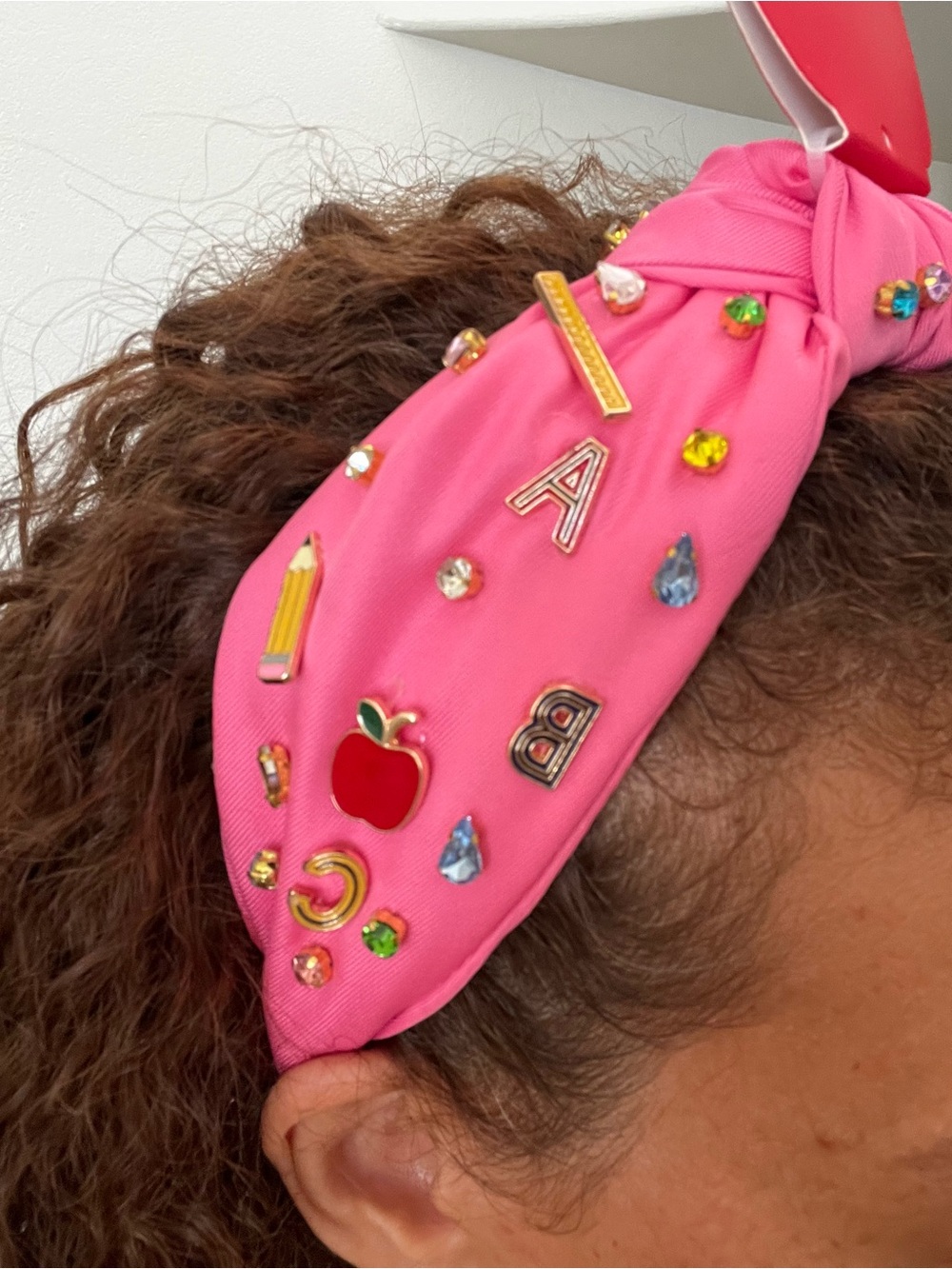 Piper Pink Jeweled Headband